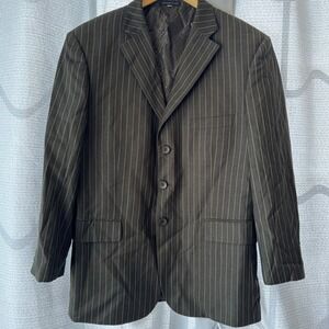 Tessori Uomo‎ Striped Blazer Super 150s Hand Tailored Sport Coat Jacket 38S